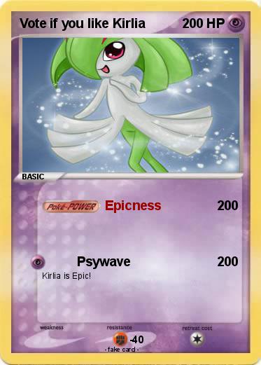 Pokemon Vote if you like Kirlia