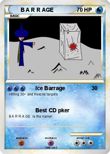 Pokemon B A R R AGE
