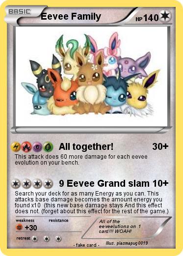 Pokemon Eevee Family