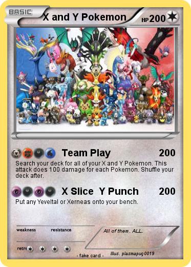 Pokemon X and Y Pokemon
