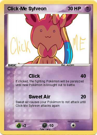 Pokemon Click-Me Sylveon