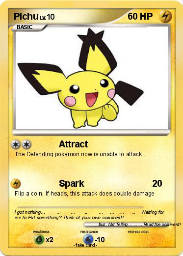 Pokemon Pichu