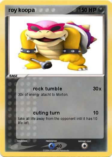 Pokemon roy koopa