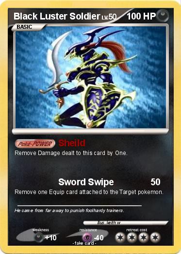 Pokemon Black Luster Soldier
