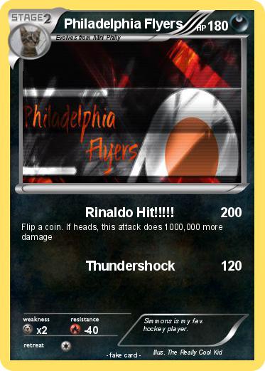 Pokemon Philadelphia Flyers