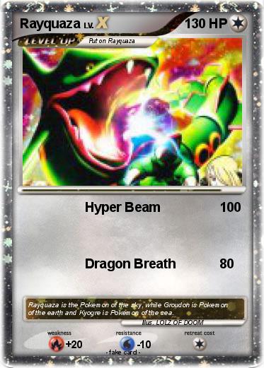 Pokemon Rayquaza