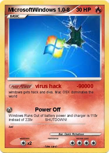 Pokemon MicrosoftWindows 1.0-8