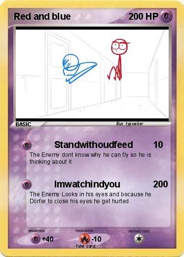 Pokemon Red and blue