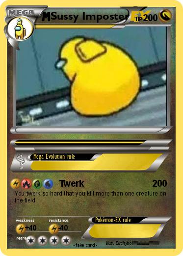 Pokemon Sussy Imposter