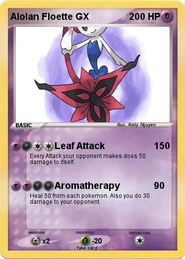 Pokemon Alolan Floette GX