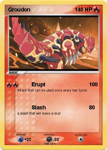 Pokemon Groudon