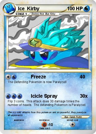Pokemon Ice  Kirby