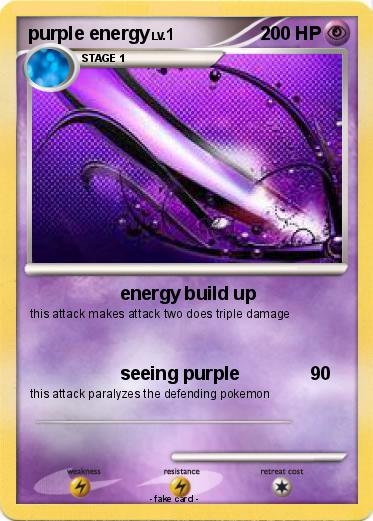 Pokemon purple energy
