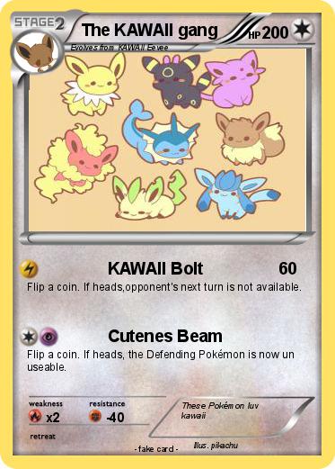 Pokemon The KAWAII gang