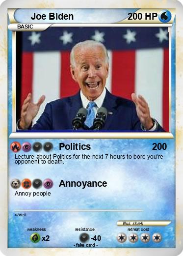 Pokemon Joe Biden