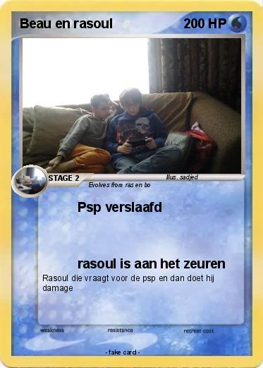 Pokemon Beau en rasoul