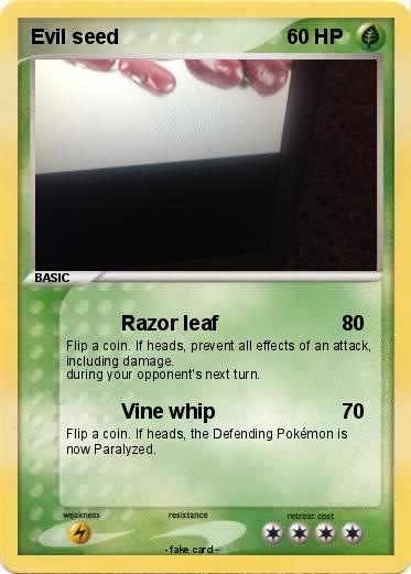 Pokemon Evil seed