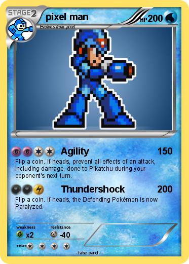 Pokemon pixel man