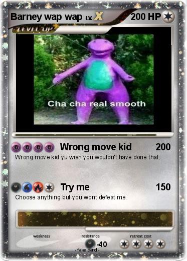 Pokemon Barney wap wap