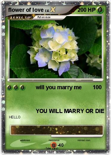 Pokemon flower of love