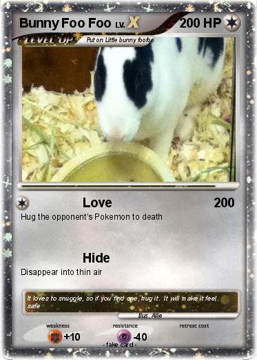 Pokemon Bunny Foo Foo