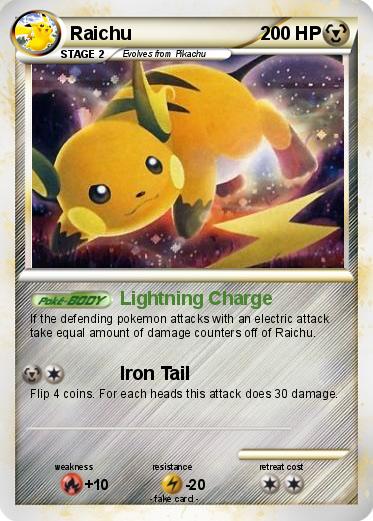 Pokemon Raichu