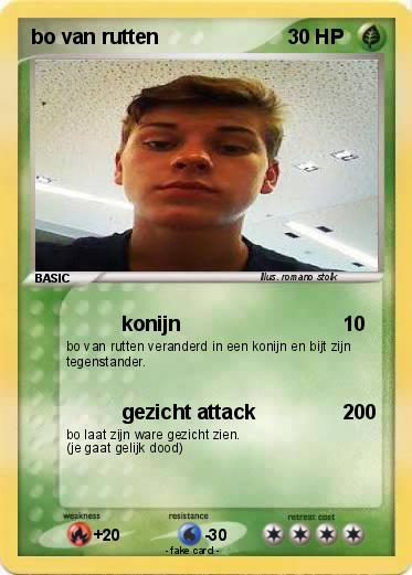 Pokemon bo van rutten