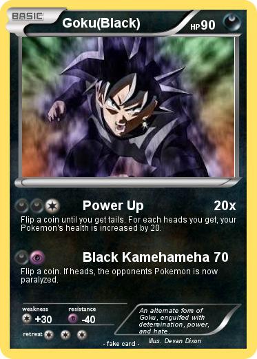 Pokemon Goku(Black)