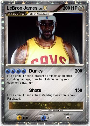 Pokemon LeBron James