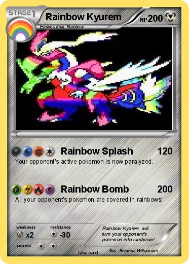Pokemon Rainbow Kyurem