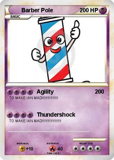 Pokemon Barber Pole