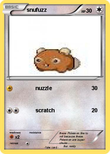 Pokemon snufuzz