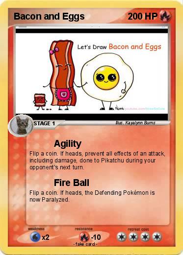 Pokemon Bacon and Eggs