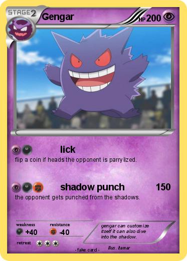 Pokemon Gengar