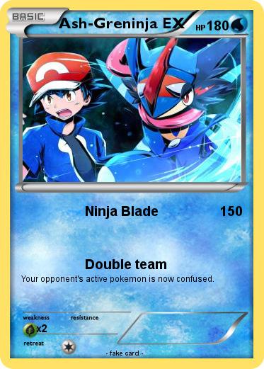 Pokemon Ash-Greninja EX