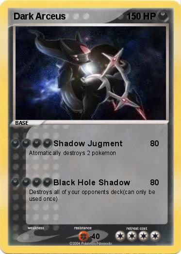 Pokemon Dark Arceus