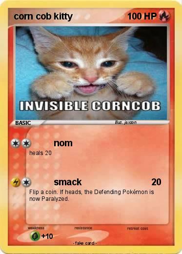 Pokemon corn cob kitty