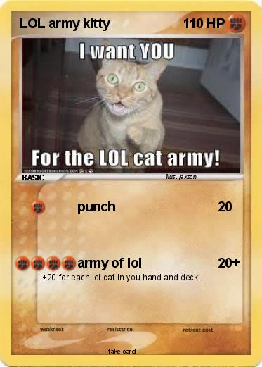 Pokemon LOL army kitty