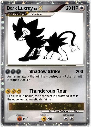 Pokemon Dark Luxray