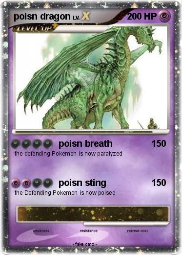 Pokemon poisn dragon