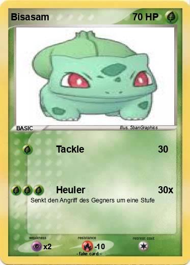 Pokemon Bisasam