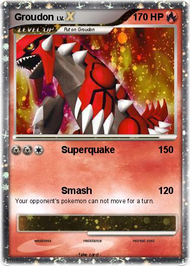 Pokemon Groudon