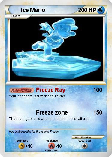 Pokemon Ice Mario