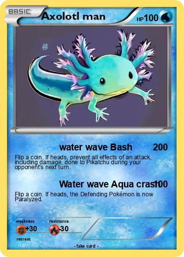 Pokemon Axolotl man