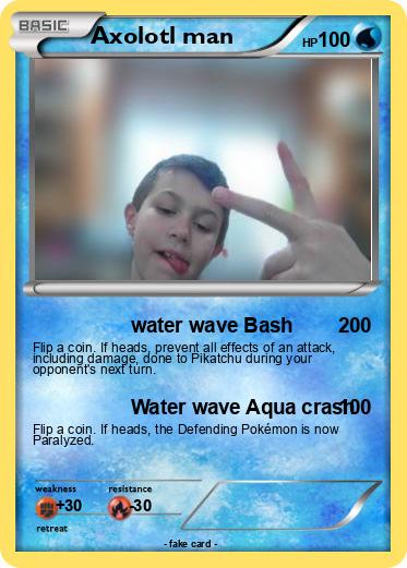 Pokemon Axolotl man