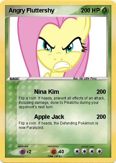 Pokemon Angry Fluttershy
