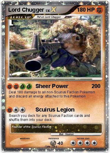 Pokemon Lord Chugger