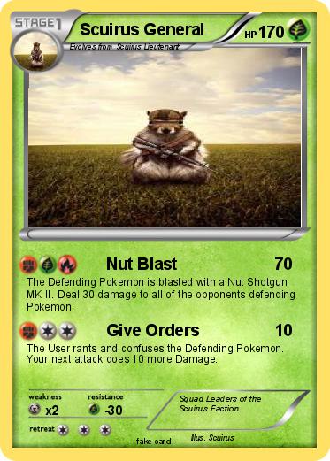 Pokemon Scuirus General