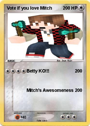 Pokemon Vote if you love Mitch
