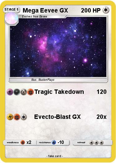 Pokemon Mega Eevee GX